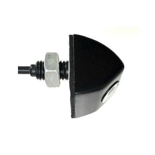 MONGOOSE 160DEG , RCA , VERTICAL MOUNT FLUSH , G/L , METAL , THREAD (BLACK)