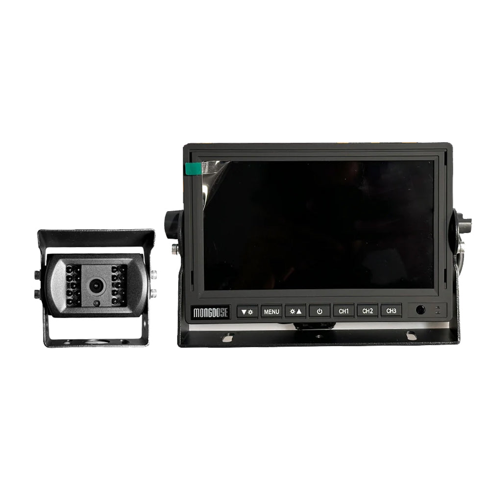 MONGOOSE 7" AHD/ HI DEF -  REAR VIEW SYSTEM -- 3 CAMERA INPUT