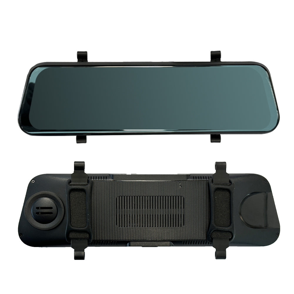 MONGOOSE 9.6" CLIP ON MIRROR -  FULL HD - CLIP ON MIRROR MONITOR AND CAMERA KIT