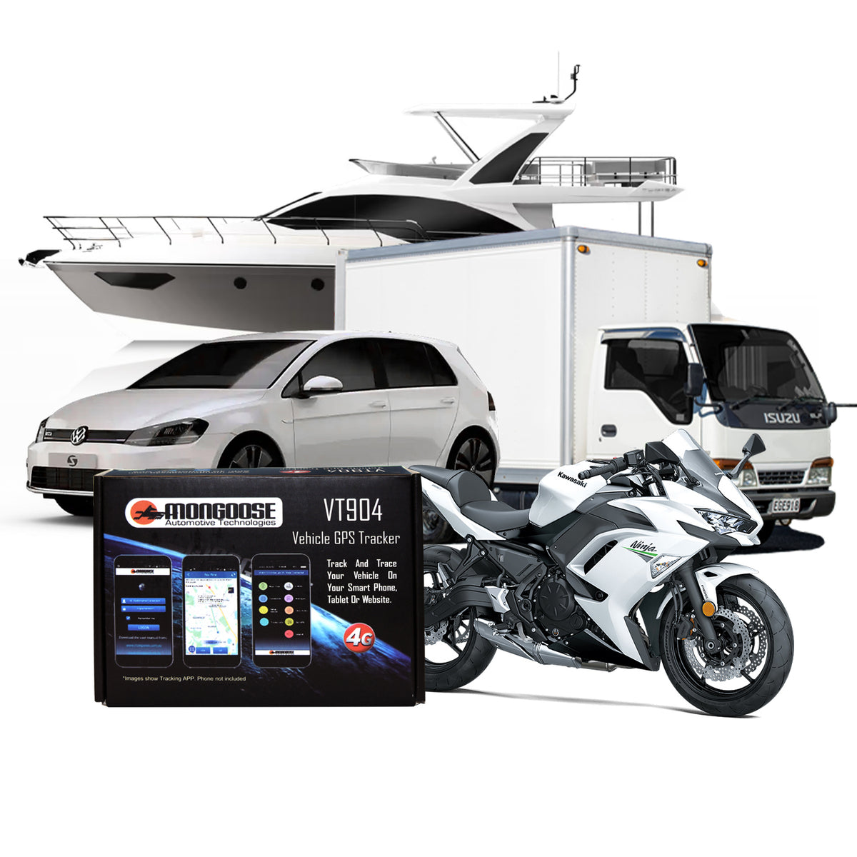 MONGOOSE VT-4G GPS VEHICLE TRACKER