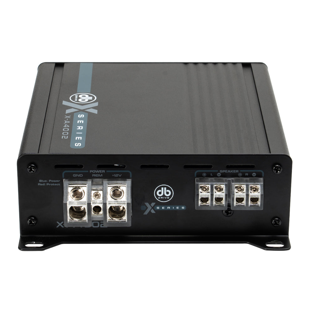 DB DRIVE AMP X-SERIES 2CH CLASS D RMS 75W X 2 @ 4OHM / 150W X 4 @ 2 OHM